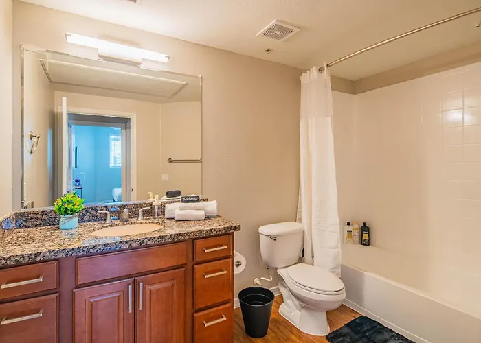 Apartment Modern 2bd - Asu - Sloan Pk - Wd - Parking - Sleeps 8 Tempe